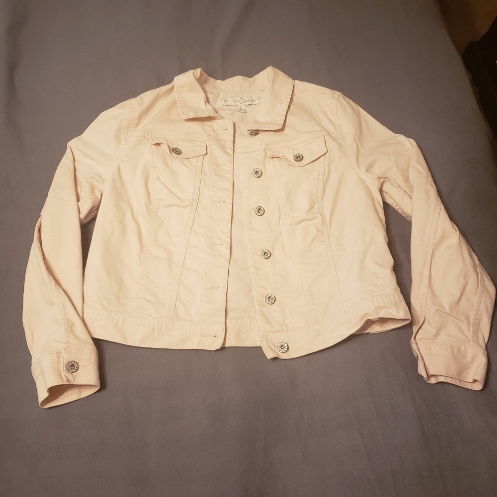Pink Denim Jacket